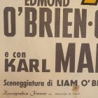 The great impostor - huge Italian movie poster original first edition 1962