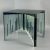 Unique glass  "Matrix" coffee table