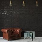 Egyedi üveglapos "Matrix" dohányzóasztal 