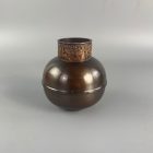 Vörösréz mid-century modern Lignifer kisméretű váza