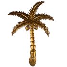 Mid-century palm tree wall decoration