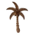 Mid-century palm tree wall decoration