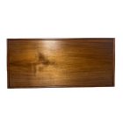 Felújított mid-century tömörfa lerakó asztalka 