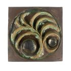 Mid-century kerámia falidísz