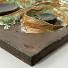 Mid-century kerámia falidísz