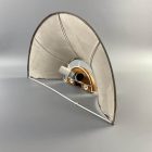 Vintage textile wall lamp