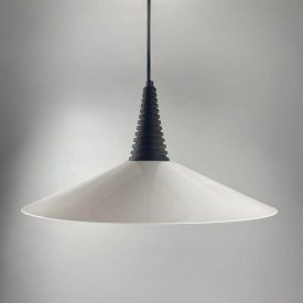 Space Age Briloner Leuchten white metal lamp