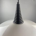 Space Age Briloner Leuchten white metal lamp