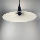 Space Age Briloner Leuchten white metal lamp