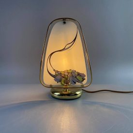 Vintage romantic floral table lamp