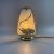 Vintage romantic floral table lamp
