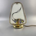 Vintage romantic floral table lamp