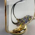 Vintage romantic floral table lamp