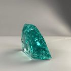 Vintage svéd üveg szobor, levélnehezék - Hovmantrop Sweden r. Strand -