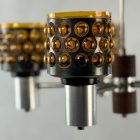 Finn mid-century mennyezeti csillár - Oy Li - Lindström - Focus - 1960