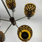 Finn mid-century mennyezeti csillár - Oy Li - Lindström - Focus - 1960