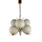  Szarvasi Szputnyik Space Age Ceiling Lamp - white, gold - 