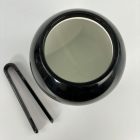 BIESSE Space Age fekete jégvödör és csipesz