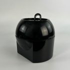 BIESSE Space Age fekete jégvödör és csipesz