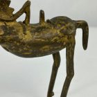 Bronze mid-century horse sculpture