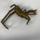 Bronze mid-century horse sculpture