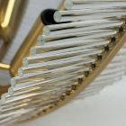 Venini palm glass wall lamp, 70s, Hollywood Regency - 3 -
