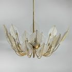 La Murrina vágott üvegleveles mennyezeti csillár