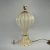 Large, unique gold-pearl glass table lamp by Interni Luce