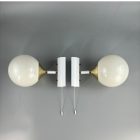 Space Age ball wall arm pair by Szarvasi 1970's