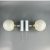 Space Age ball wall arm pair by Szarvasi 1970's