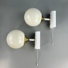 Szarvasi gömb falikar páros space age