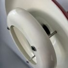 Nádai Tibor fém mennyezeti lámpa Narancs-fehér