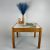 Mid-century coffee table with a marble top 