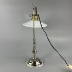 Banklámpa tejüveg búrával -1940/50