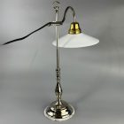 Banklámpa tejüveg búrával -1940/50