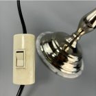 Banklámpa tejüveg búrával -1940/50