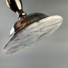 Banklámpa tejüveg búrával -1940/50