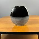 Mid-century black-gray vase by Idea studio