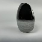 Mid-century black-gray vase by Idea studio