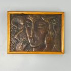 Mid-century bronz falikép