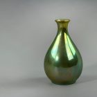 Small eosin vase by Zsolnay