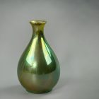 Small eosin vase by Zsolnay
