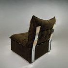 MCM moduláris kockás fotel 