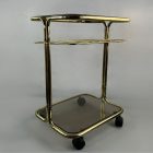 Retro gurulós zsúrkocsi füstüveggel