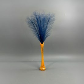   Kisslinger narancssárga egyszál-virág kristály narancssárga váza