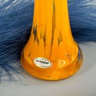 Kisslinger narancssárga egyszál-virág kristály narancssárga váza