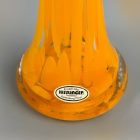 Kisslinger narancssárga egyszál-virág kristály narancssárga váza