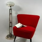 Richard Essig mid-century üveg állólámpa - közepes magasság- 