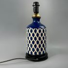Vintage sailor table ceramic lamp