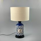 Vintage sailor table ceramic lamp